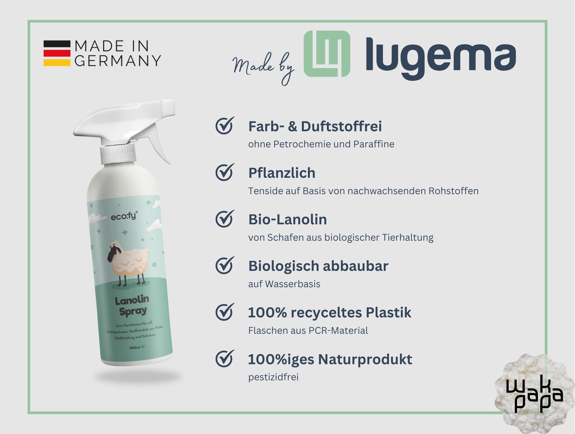 Lanolin-Spray - eco:fy®