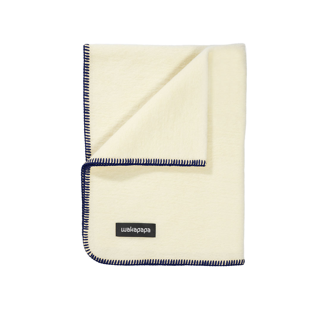 Merino Wollfleece Decke "Naturale"