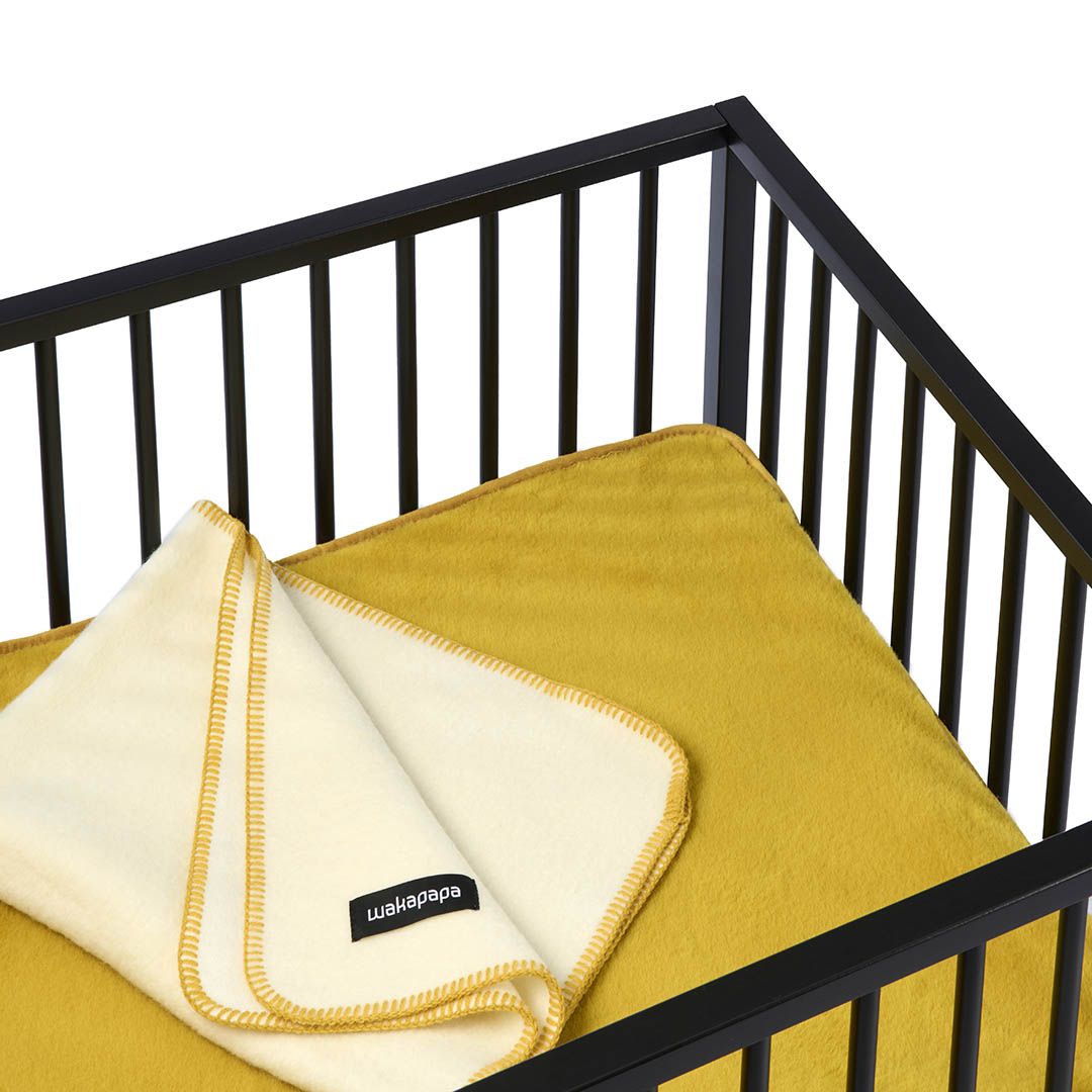 Merino Wollfleece Decke "Naturale"