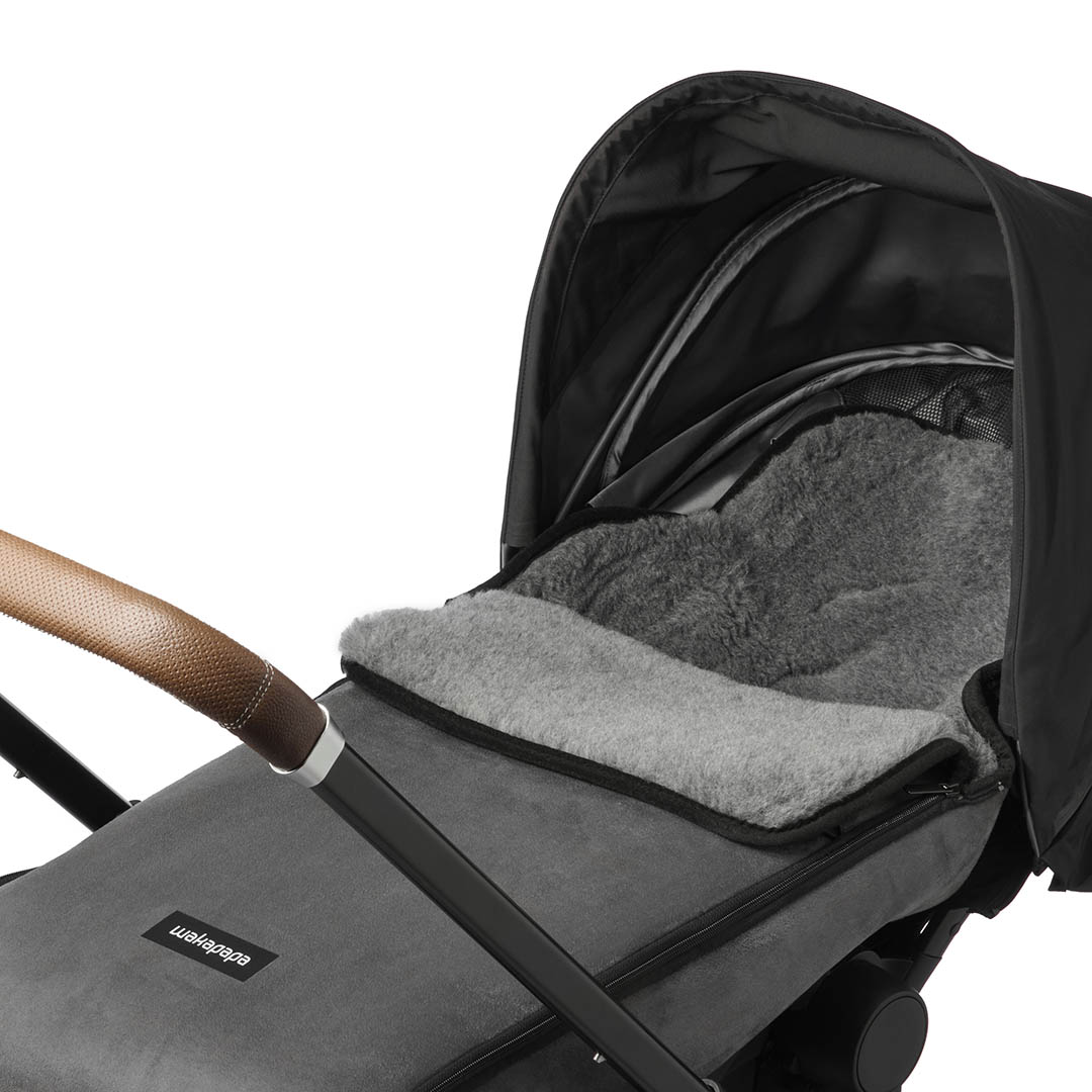 Merino Fußsack "Grigio"