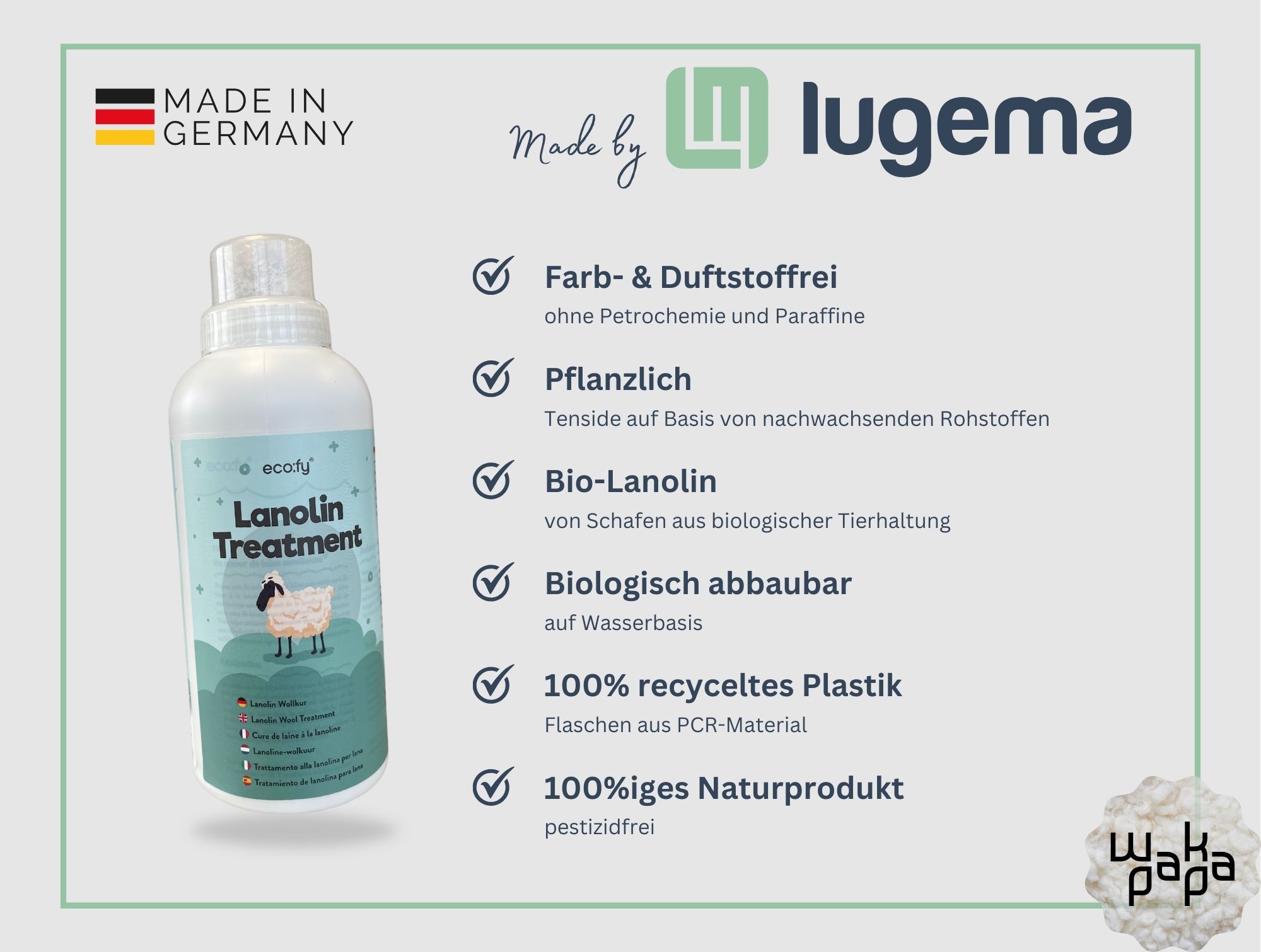 Lanolin-Wollkur - eco:fy®