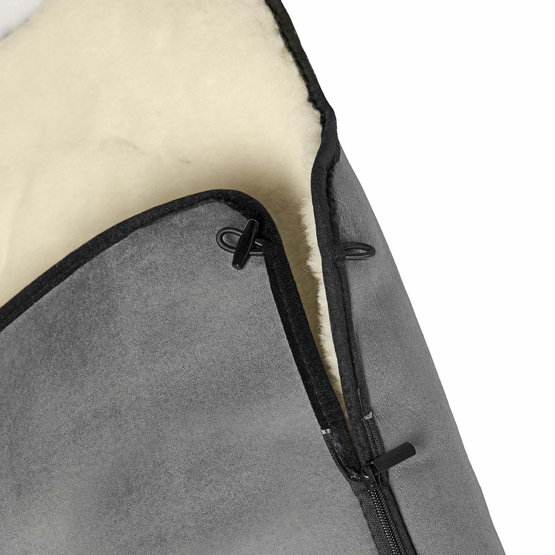 Merino Fußsack "Nero"