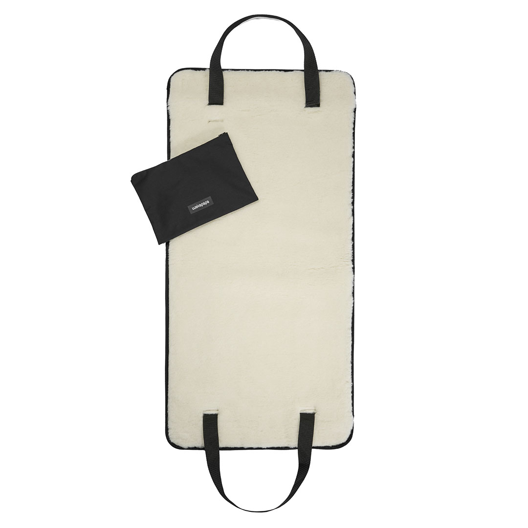 Merino Wickeltasche "Grigio"