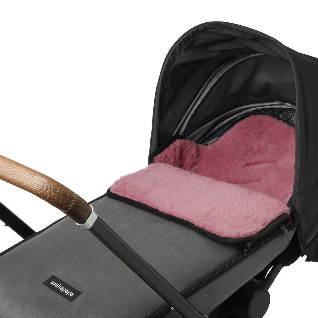 Merino Fußsack "Grigio"