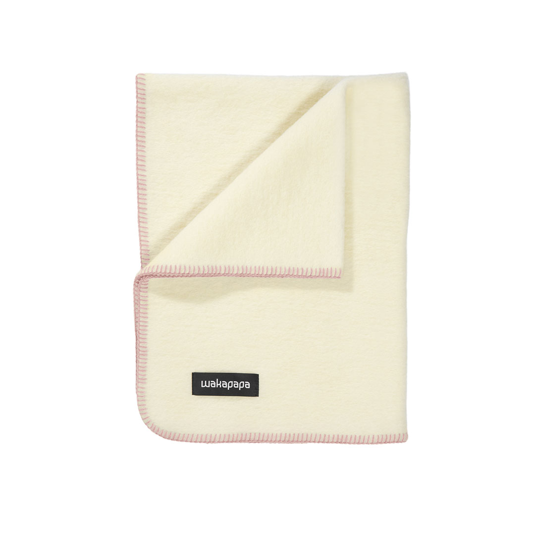 Merino Wollfleece Decke "Naturale"