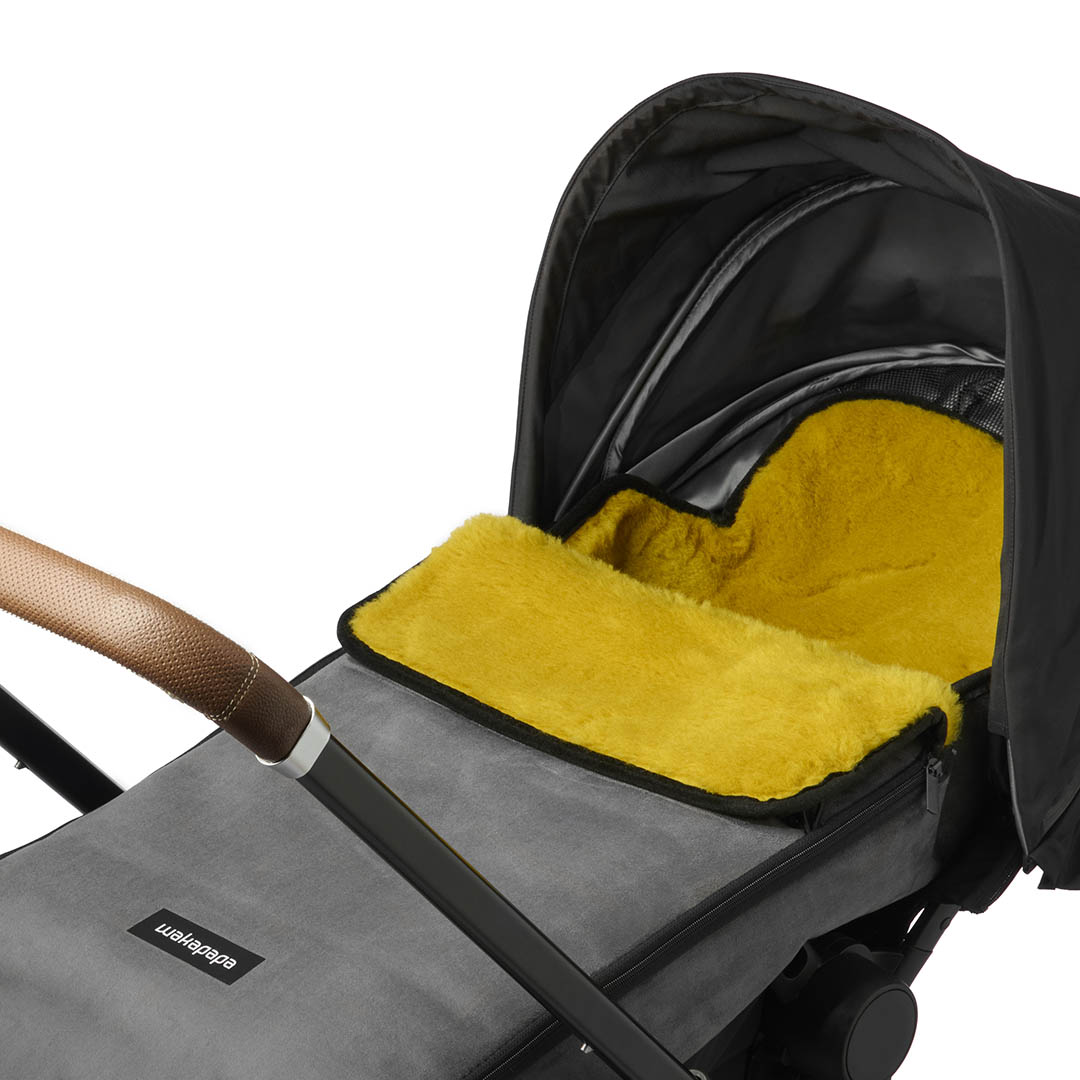 Merino Fußsack "Grigio"