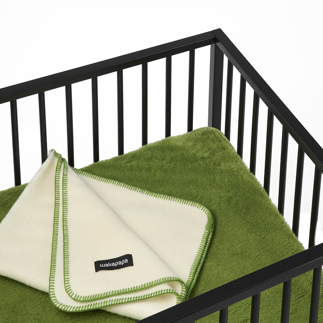 Merino Wollfleece Decke "Naturale"