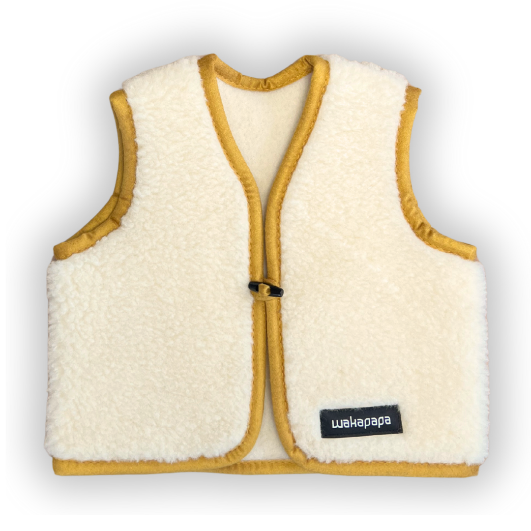 Teddyweste - Fiorina rosa