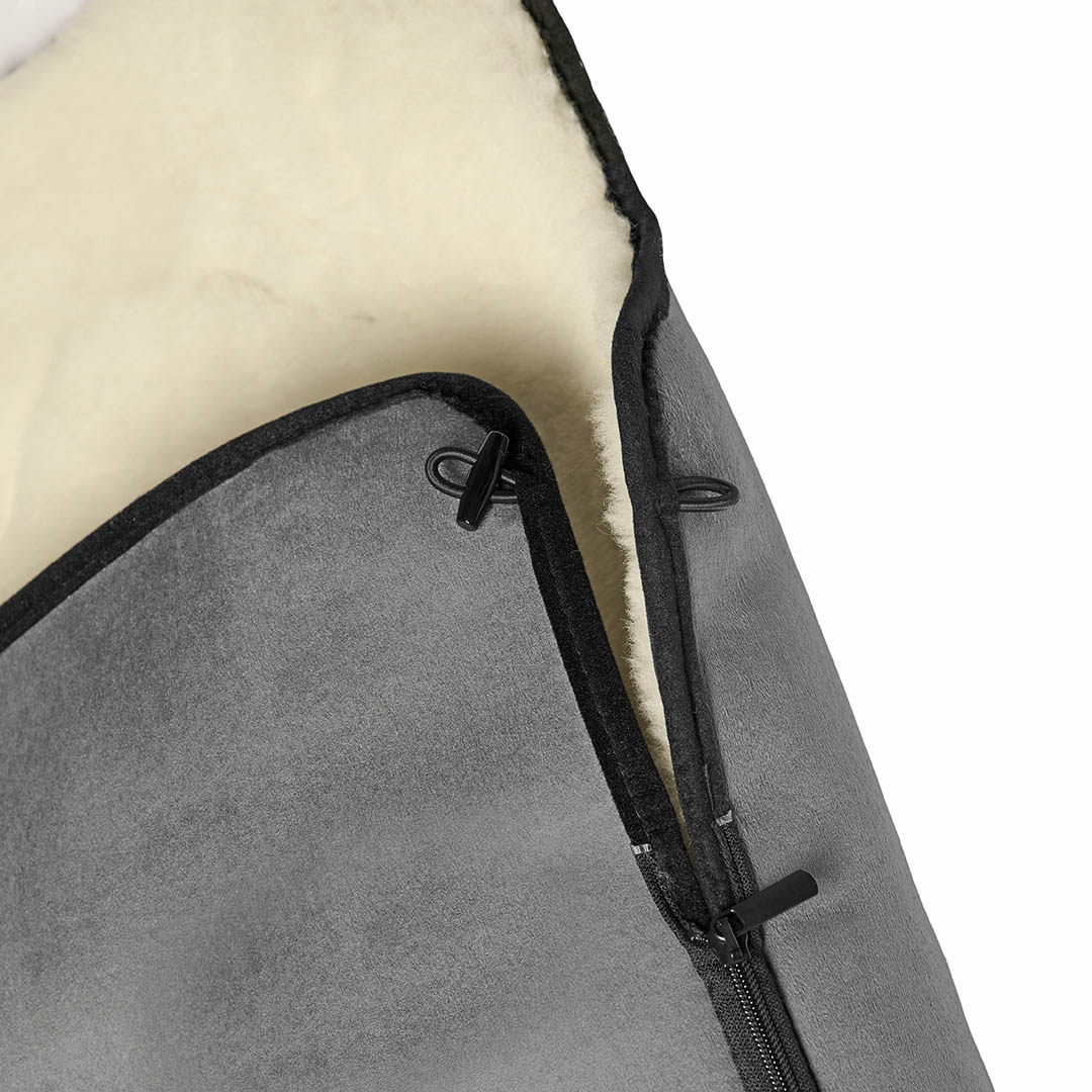 Merino Fußsack "Nero"