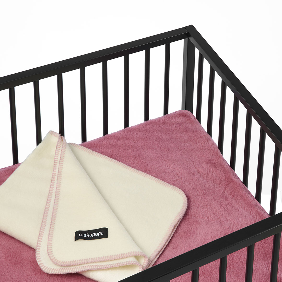 Merino Wollfleece Decke "Naturale"