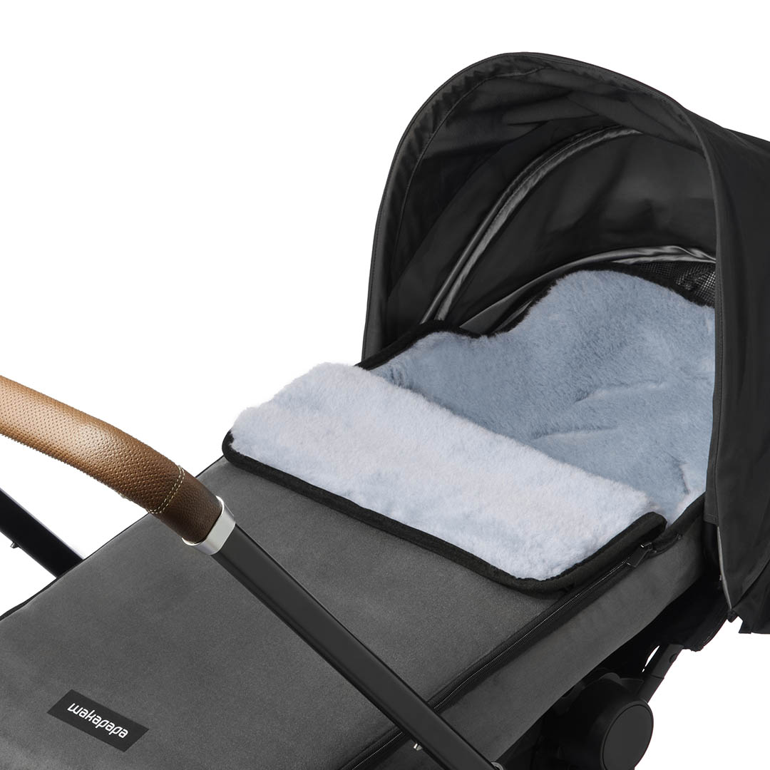 Merino Fußsack "Grigio"