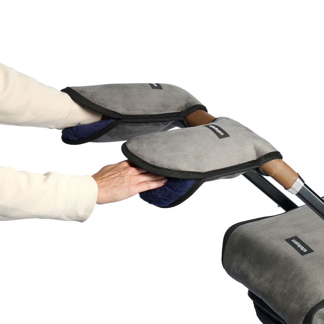 Merino Handwärmer Set "Grigio"