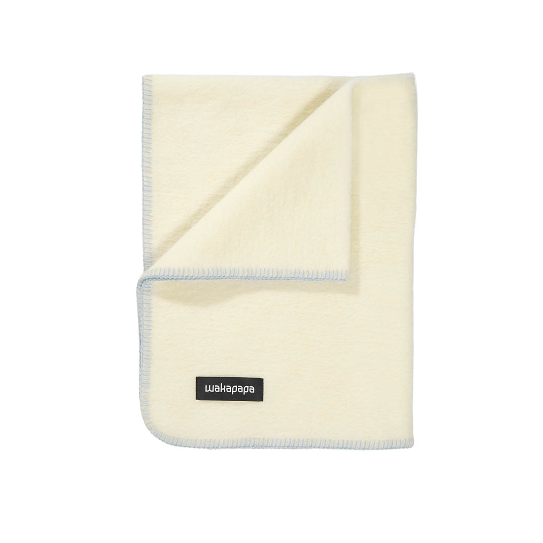 Merino Wollfleece Decke "Naturale"