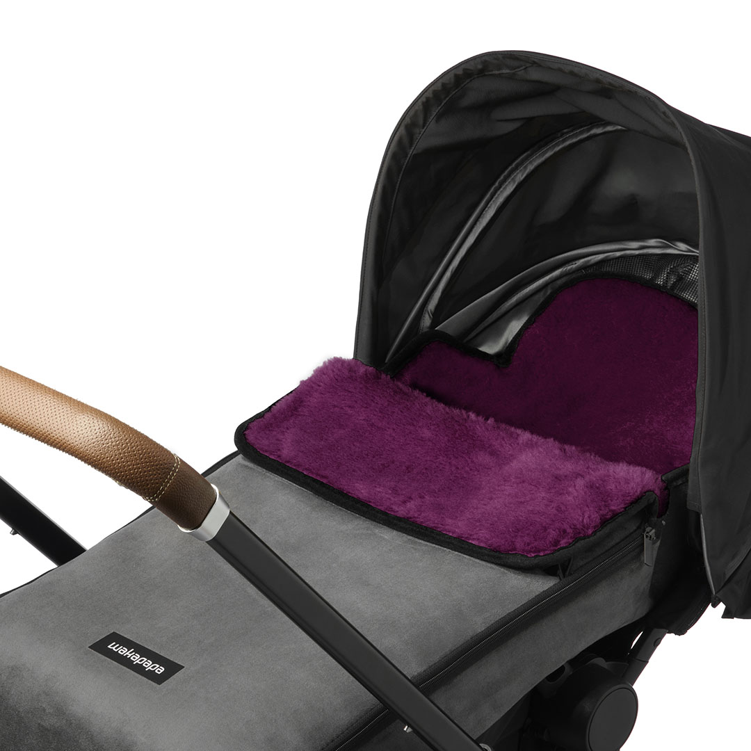 Merino Fußsack "Grigio"