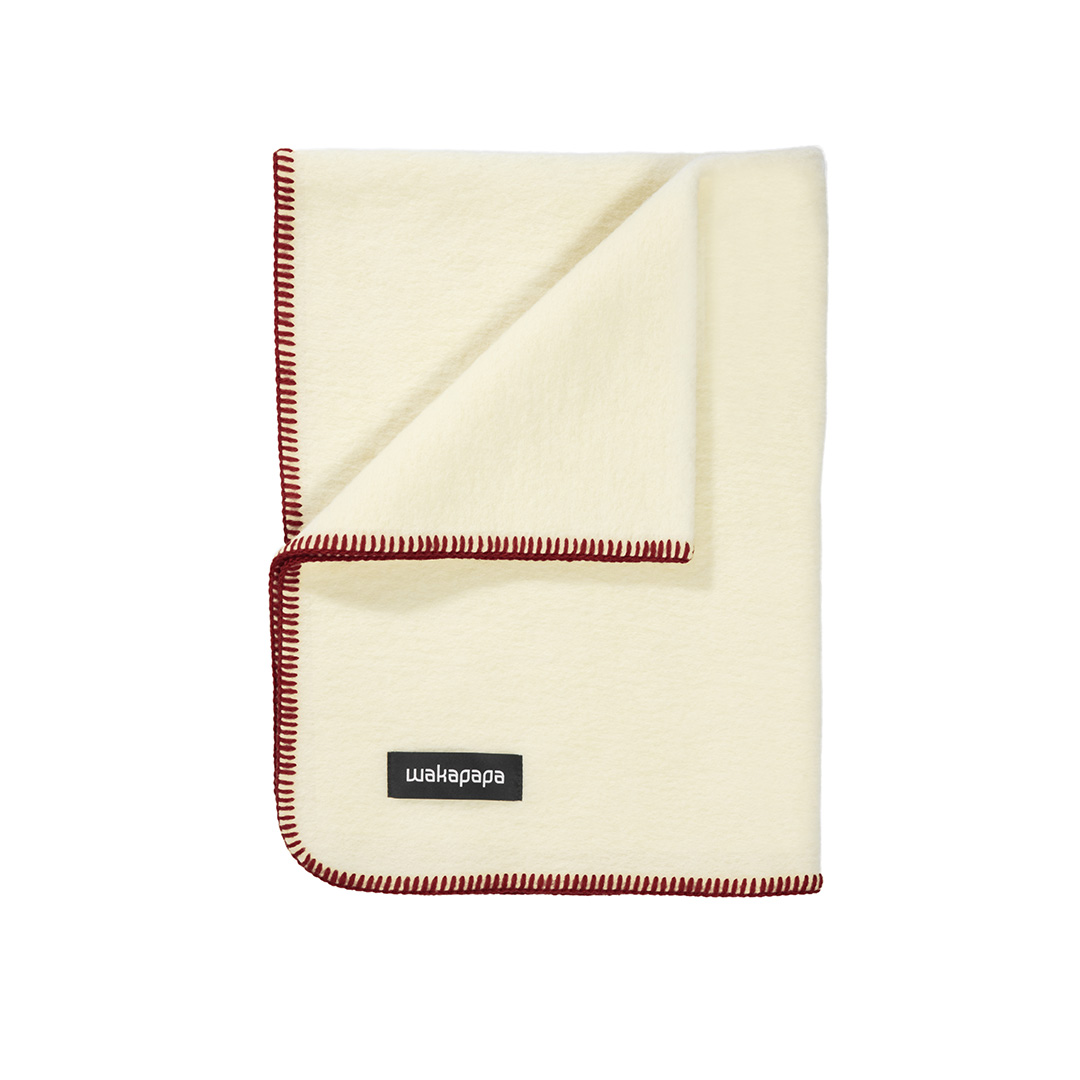 Merino Wollfleece Decke "Naturale"