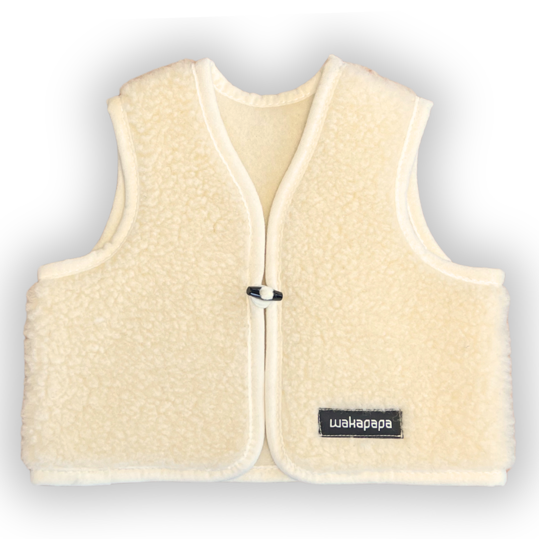 Teddyweste - Fiorina rosa