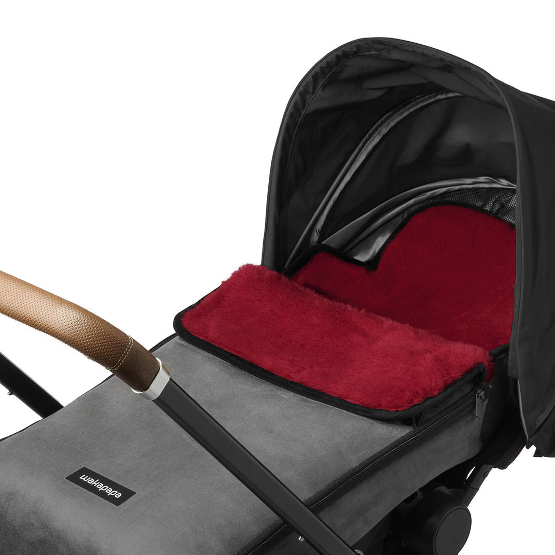 Merino Fußsack "Grigio"